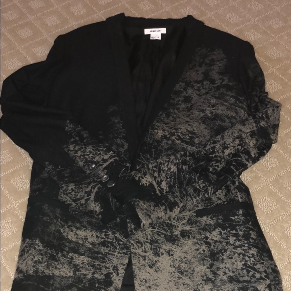 Helmut Lang print blazer